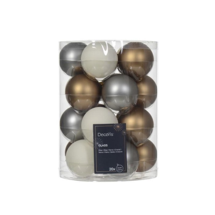 SFERA VETRO MIX GREY-WHITE-BRO